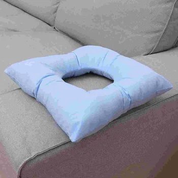 Pcs 2 Salon Spa Face Cotton Massage For Face Bed Pillow Hole for Comfortable Pillow For Beauty Salon Breathing