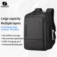 Fenruien New Multifunction Backpack Men's Business Backpack High Quality Classic Travel Male Backpacks Fit 17.3 Inch Laptop 1