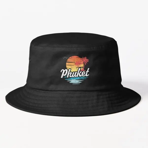 

Phuket Bucket Hat Bucket Hat Sun Boys Fashion Spring Women Solid Color Black Sport Outdoor Casual Hip Hop Mens Fishermen Fish