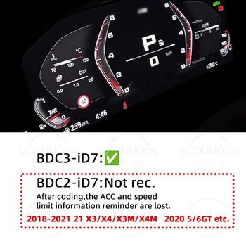 Módulo M Track para BMW Serie G Chasis BCD3 ID7 IDrive 8/8.5, Emulador de Tema de Instrumentos Estilo Deportivo M Cluster, G20 G30 1