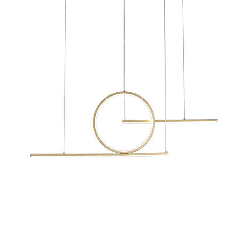 

Chandelier led simple modern dining room chandelier dining table lamp creative living room bedroom coffee shop Nordic lamps