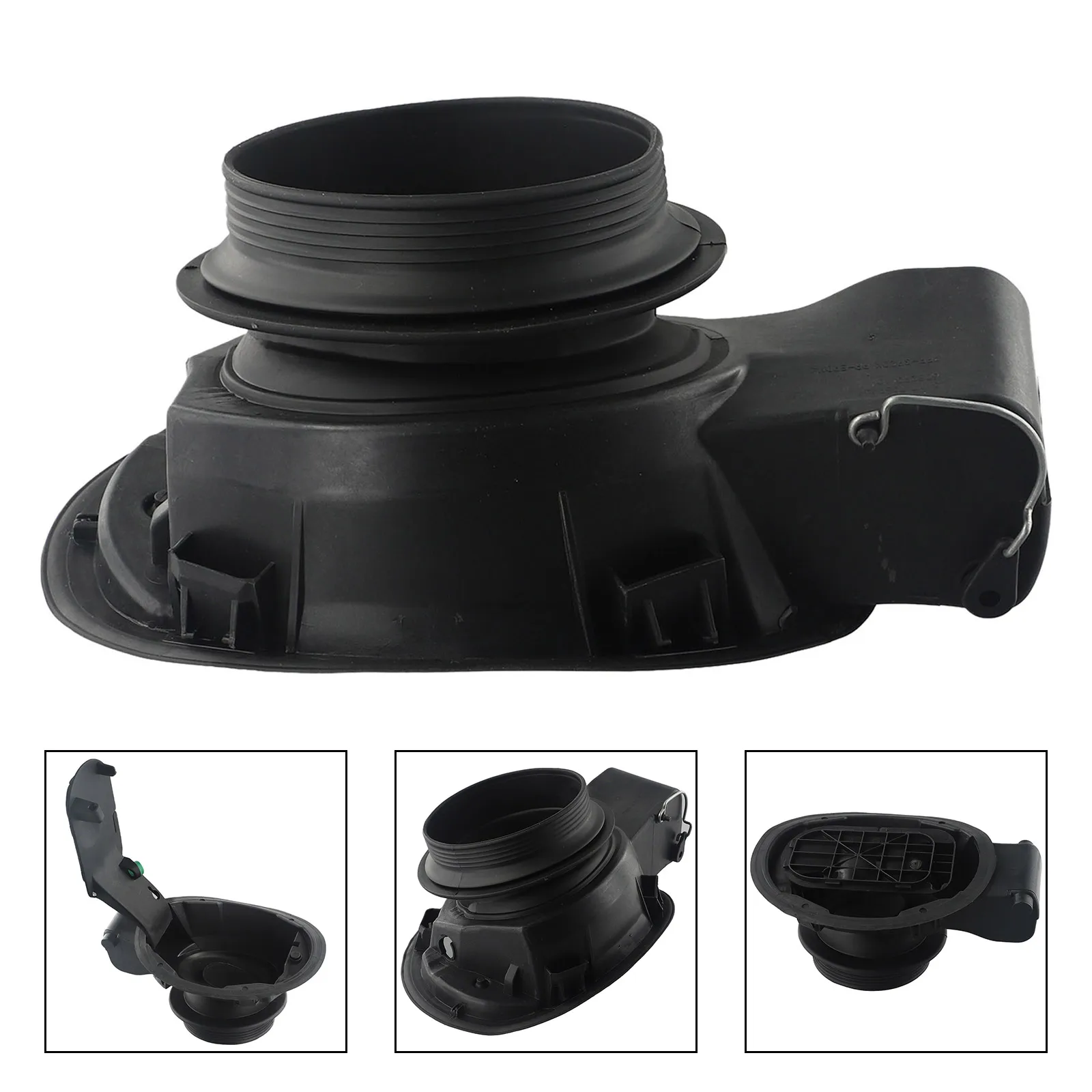 

Brand New Car Flap Hinge Cover 1pc 51177069449 Black Engines Accessories Flap Hinge Cover For BMW E87 E81 116i 118i 120d
