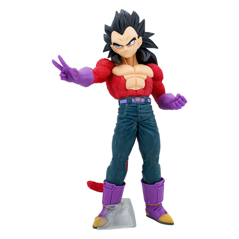 Dragon ball super saiyan gt super quatro gogeta filho goku vegeta  permanente figura coleção brinquedo presente de aniversário natal