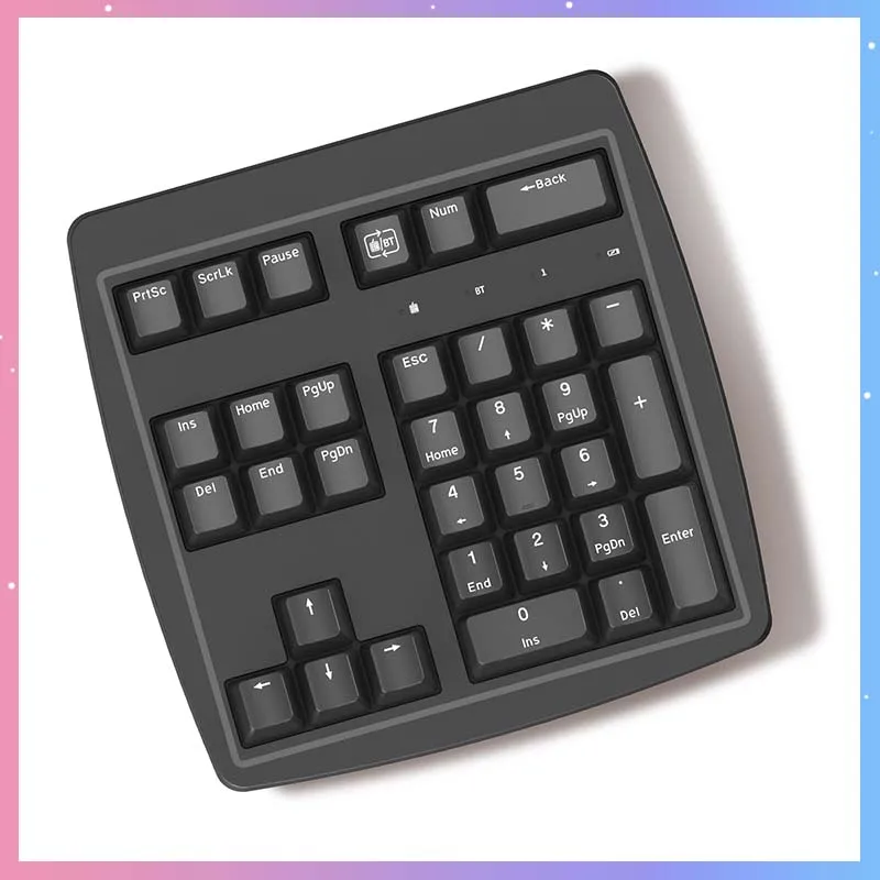 

Механическая цифровая клавиатура Teenii T1, Bluetooth, Тип C, беспроводная, 32 клавиши, макрочеткость, внешний ноутбук, финансы, офис учета