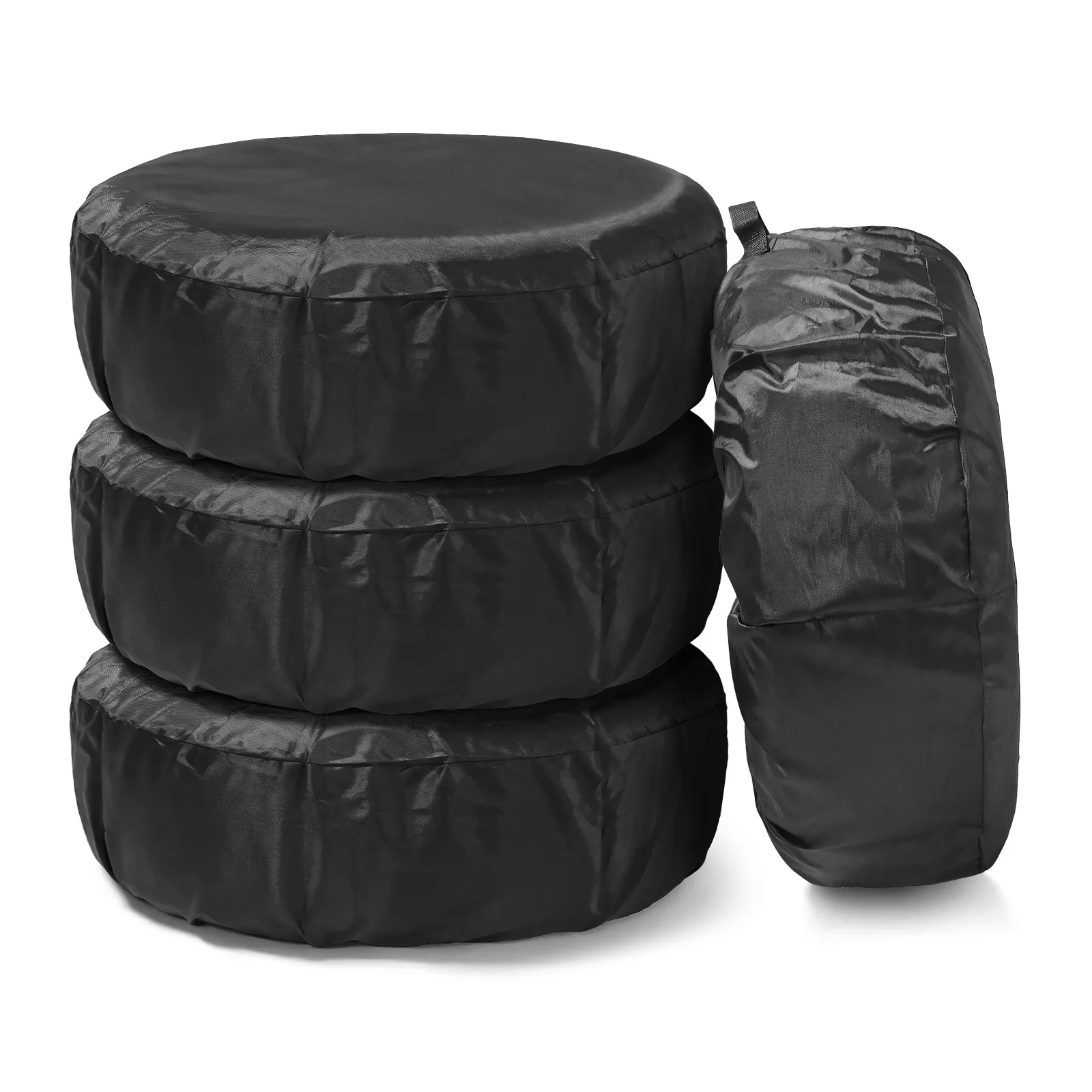 Car Spare Tire Cover 1/2/4PCS Polyester Car Auto Wheel Tire Cover Protector Vehicle Tyre Wheel Covers Accessories Dustproof