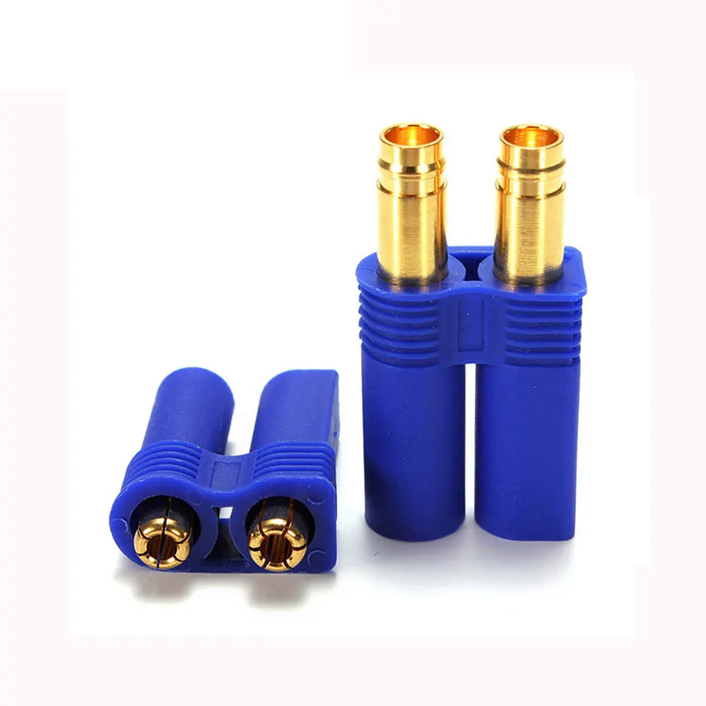 OliRC EC5 Stecker – 10 Paar Gold-Bananenstecker 5,0 Mm Für RC-Modelle & LiPo-Akkus