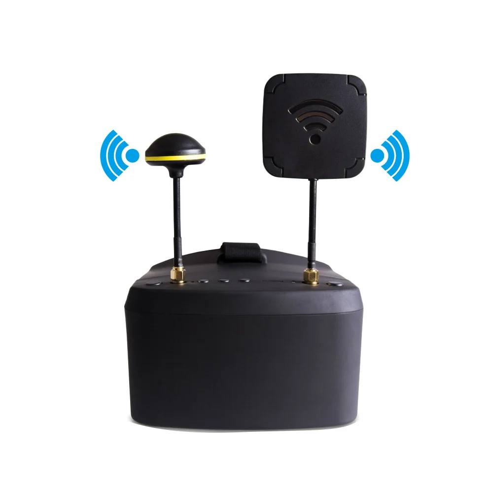 5.8G FPV Goggles EV800D with DVR 40CH 5 Inch 800*480 16:9 Diversity Video Headset Build in Battery Drone Goggles Accessories Goggles Screen Receiver IPS Screen Receiver