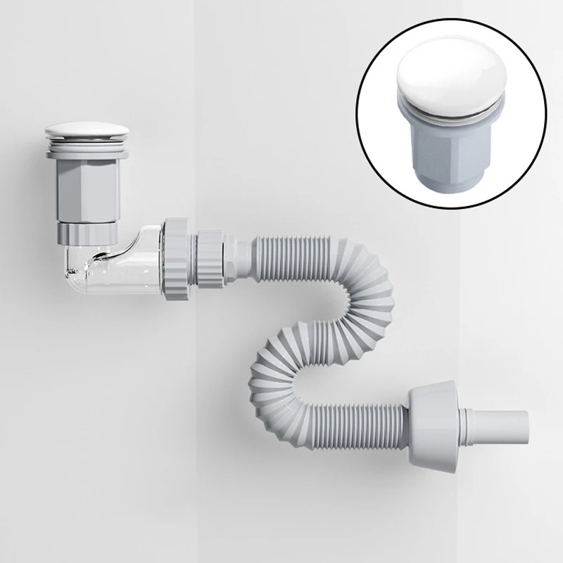 Ceramic Sink Plug Bathroom Drain Stopper Deodorant Plug For Sewer