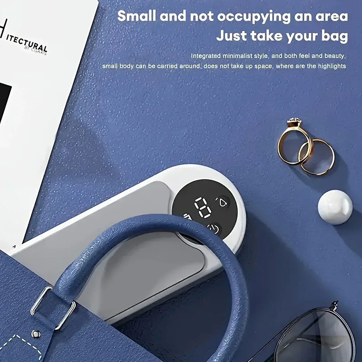 Description Picture 2 of item1 Glasses Cleaner - Portable USB Charging Vibration Deep Cleaning Glasses and Jewelry Cleaning Machine, Suitable for Glasses,