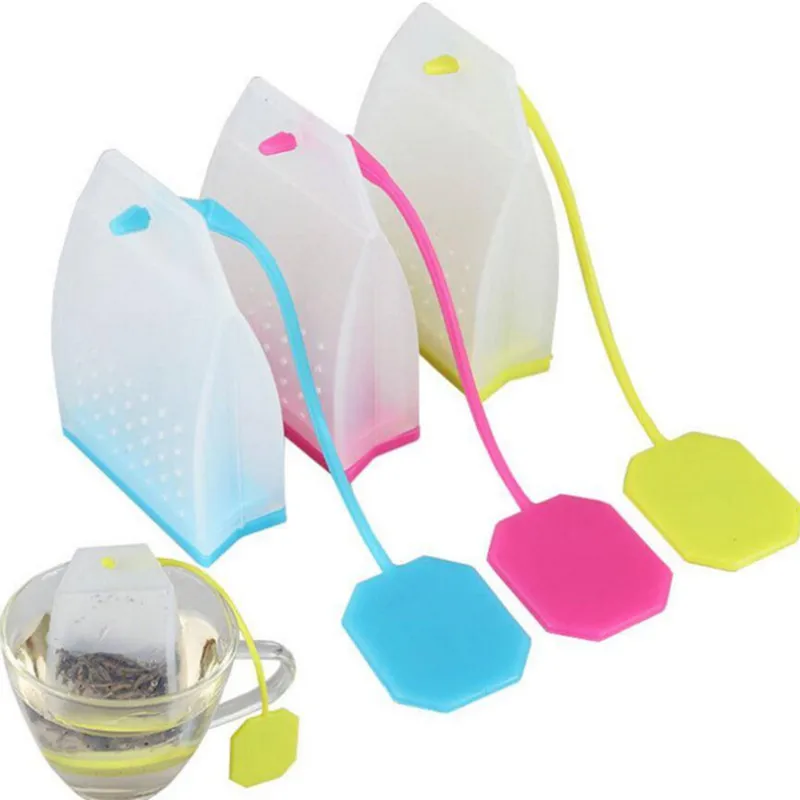 Tea Maker Food Grade Silicone Tea Strainer Bags Coffee Loose Leaves Infusers Strainers Infusers Teaware tea infuser tea strainer tea maker tea filter