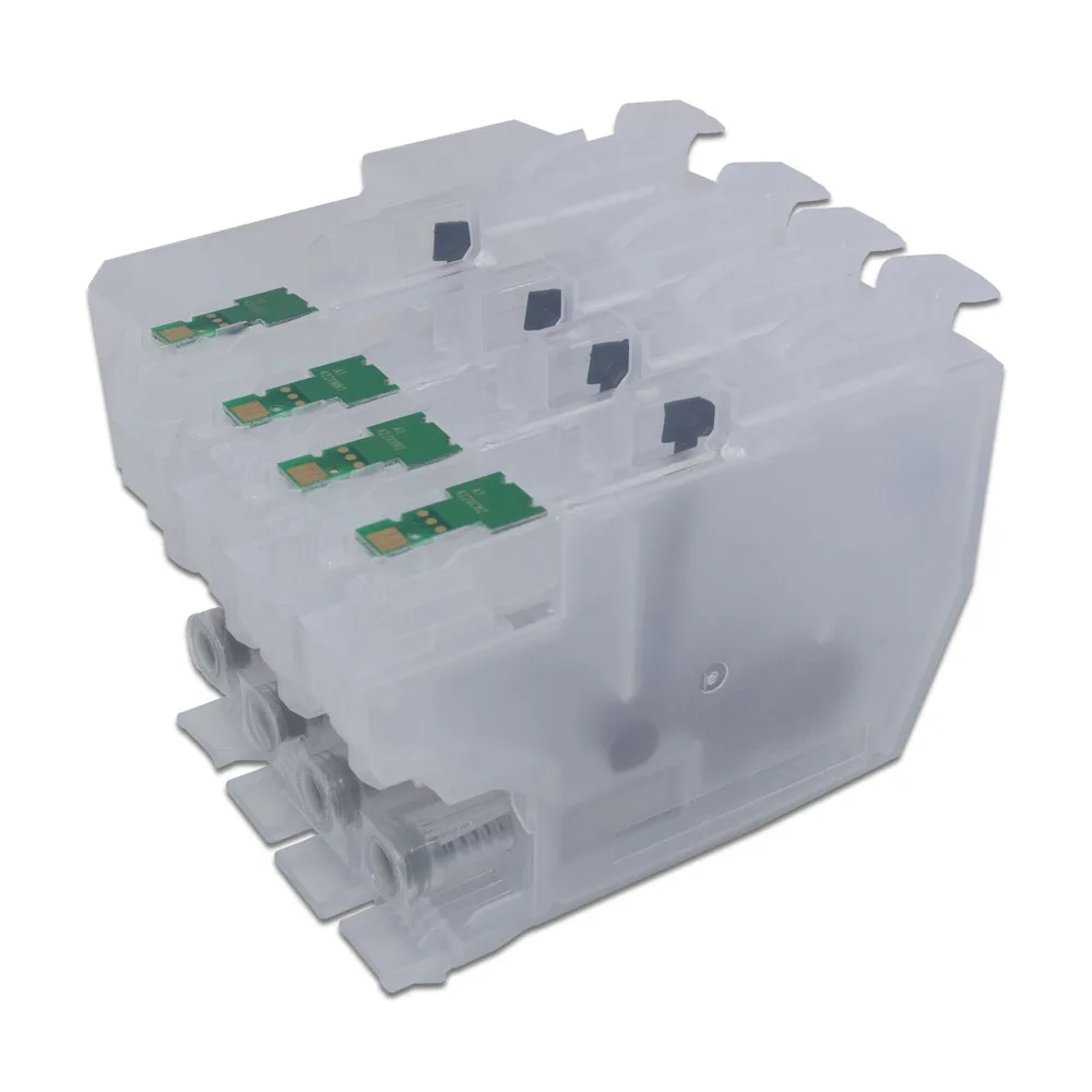 Cartucho de Tinta Recarregável Lc422 Lc422xl com Chip Descartável para o Irmão Mfc-j5340dw Mfcj5345dw Mfc-j5740dw Mfcj6540dw Mfc-j6940d