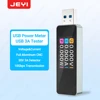 JEYI Power Meter LCD USB Tester 0-3A 3.7-30V USB Multimeter Voltage Current Test Detector  Multi-function Display Capacity 1