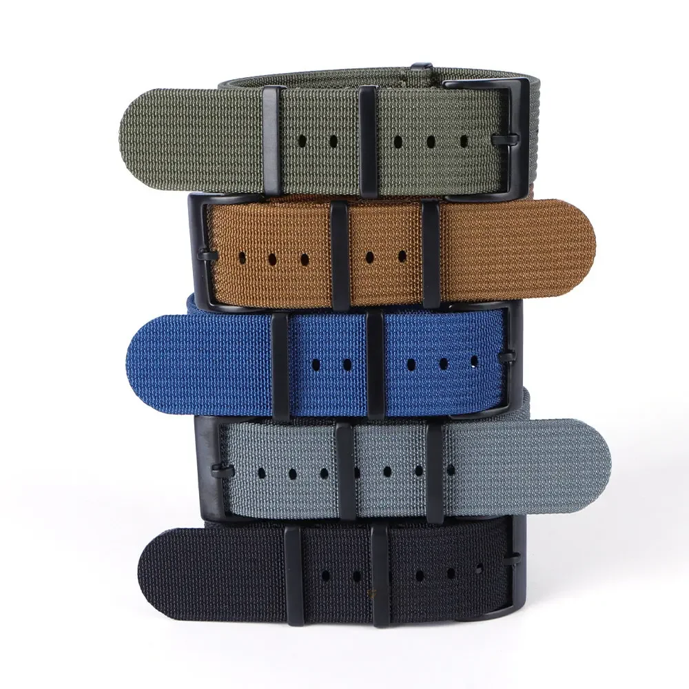 Premium Nylon Watch Band - Universal Fabric Wristband Strap Accessories
