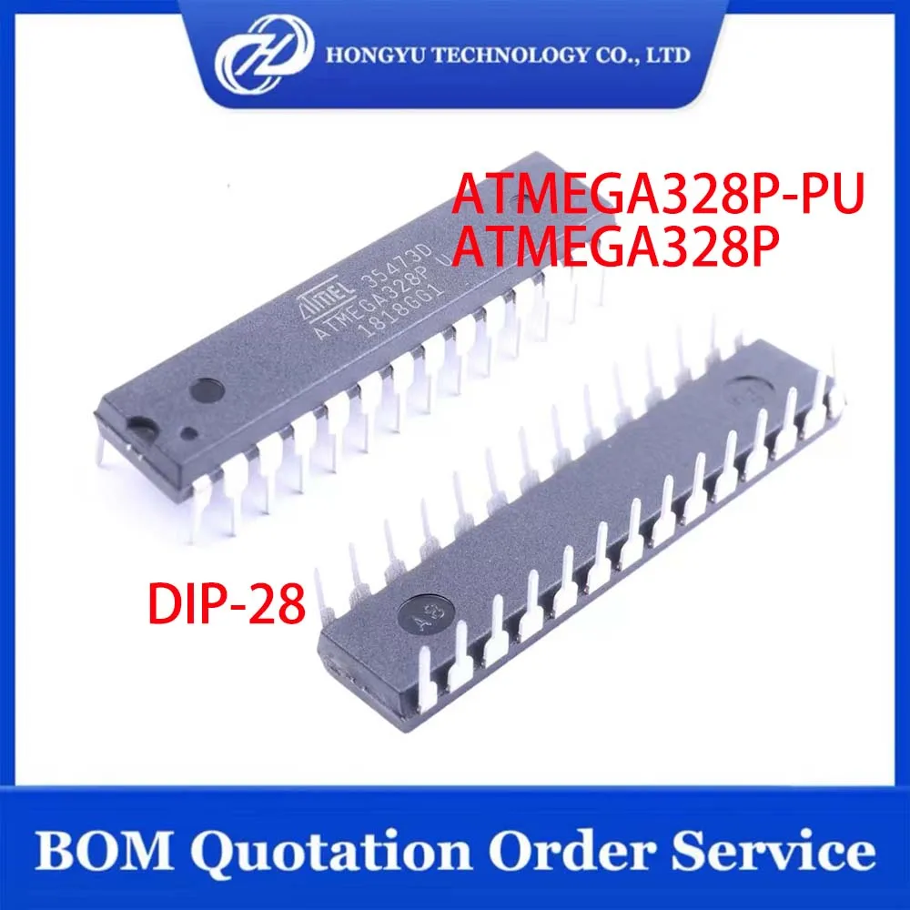 1 - 100 Pcs New In Stock ATMEGA328P-PU ATMEGA328P ATMEGA328 ATMEGA ...