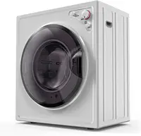 2.6 Cu.Ft Portable Clothes Dryer, 110V 1400W Electric Compact Front Load Tumble Laundry Dryer with Stainless Steel Tub  (White) 1
