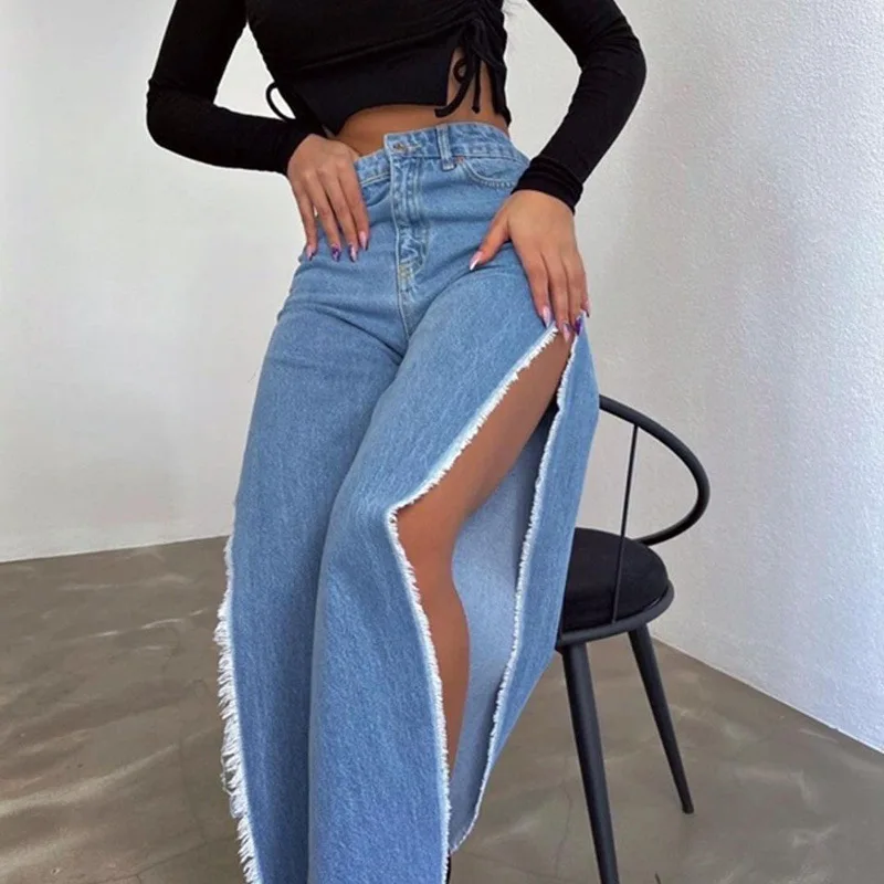【SATIIIZ】Peu Western Slit Denim Pants Men's Western Jeans & Pants – Solano's Boot & Western Wear