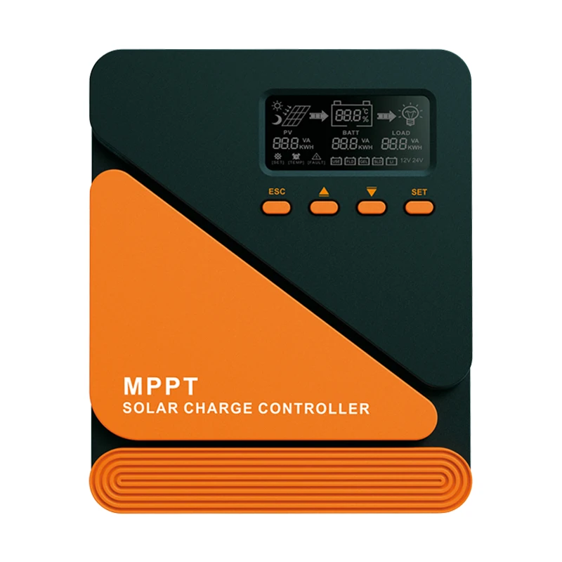 

New Smart 12V 24V Waterproof grade IP21 Solar Panel Charger Regulator 10A 20A 30A 40A 50A 60A MPPT Solar Charge Controller