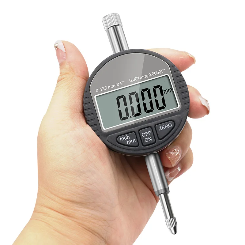 Digital Dial Indicator Dial Gauges Digital Micrometer Hour Type Indicator Precision Comparator Measuring Instruments 0.01mm/0.001