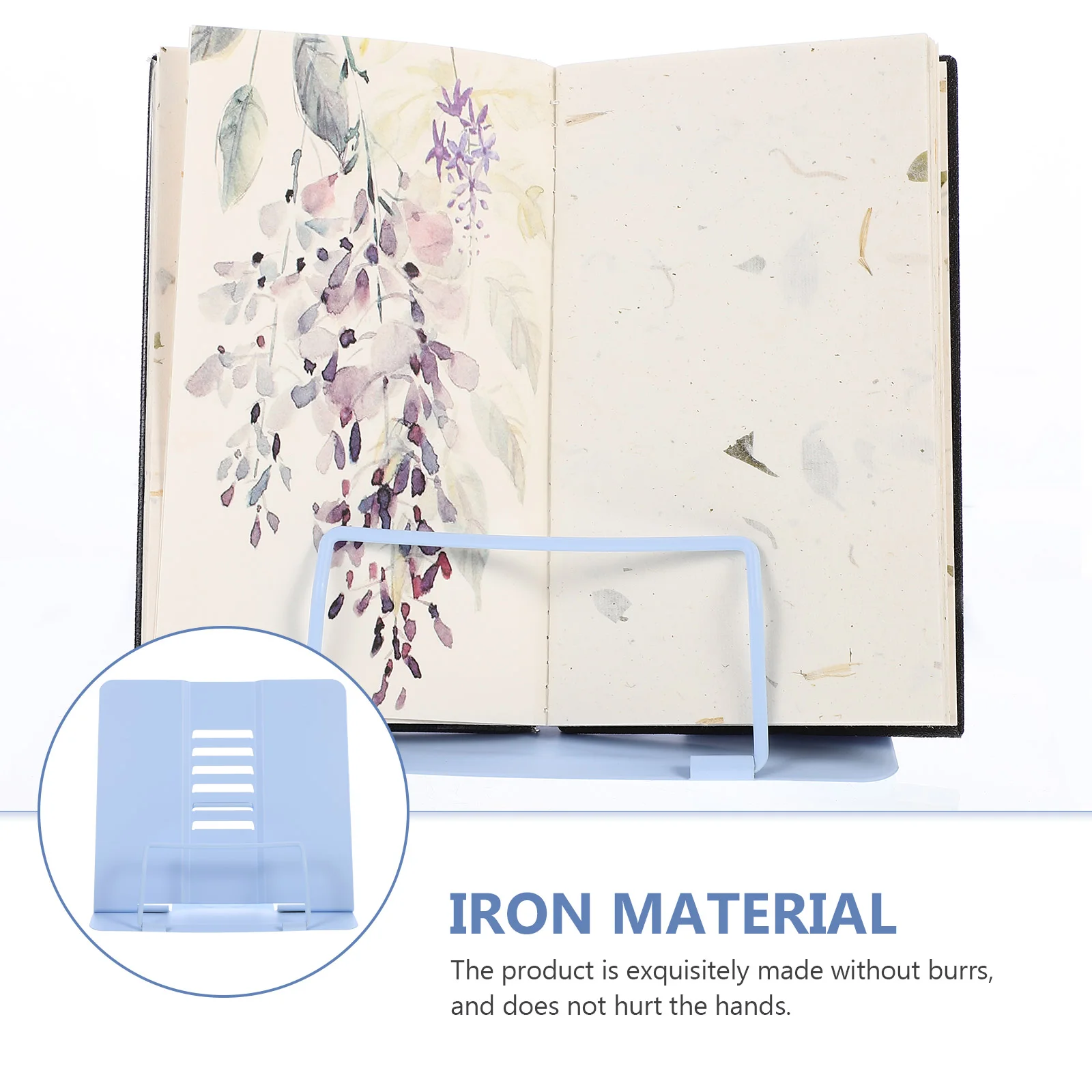 

Reading Shelf Fold down Desk Kids Learning Rack Bracket Iron Student Stand Hands Free Book Child Multifunctional Bookshelf