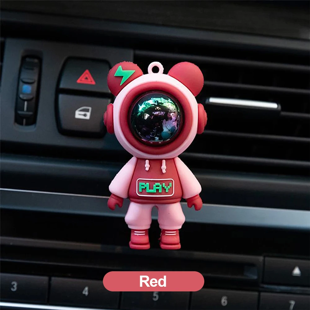 Astronaut-Themed Car Air Freshener and Pendant
