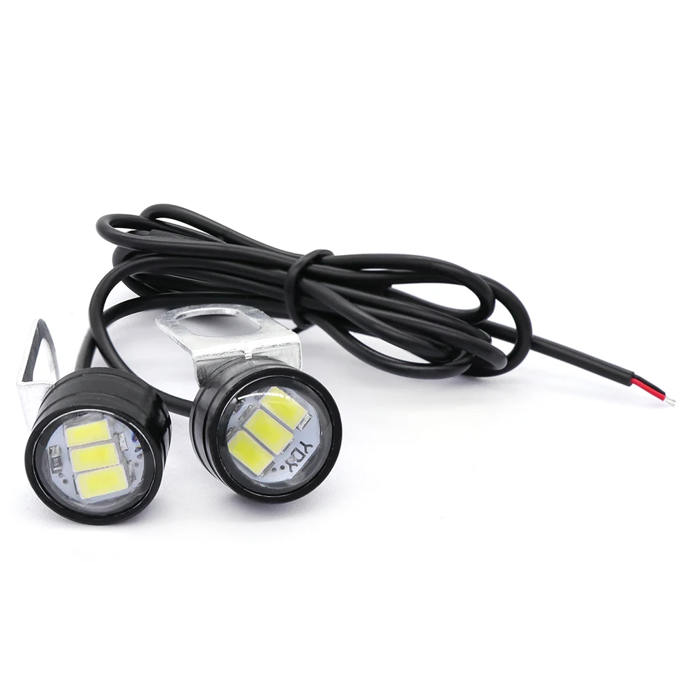 Motorcycle LED Lights LED Motorcycle Lights LED Lights Motorcycle Driving Lights Bike Light 2PCS Motorcycle LED Daytime Running Light DRL Colorful Replaceable Eagle Eye Light Super Bright Mirror Front Signal Strobe Lamp