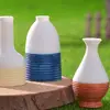 Craft Gift Waterproof Simulation Mini Vase Handmade Small Resin Mini Flower Vase Resin Craft Micro Landscape Vase Doll House 5