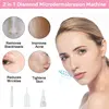 3in1 Diamond Microdermabrasion Machine For Facial Skin Care Blackhead Removal Acne Wrinkle Vacuum & Spray Tool 4
