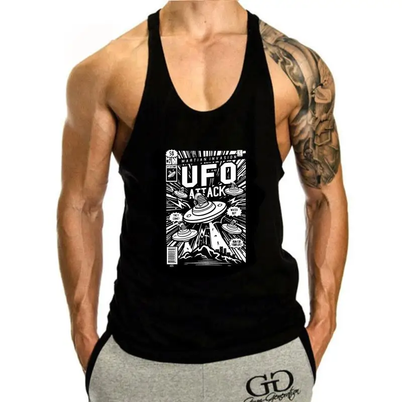 

Ufo Attack tank top men. 100% Cotton Premium Tee New Birthday Gift tank top men
