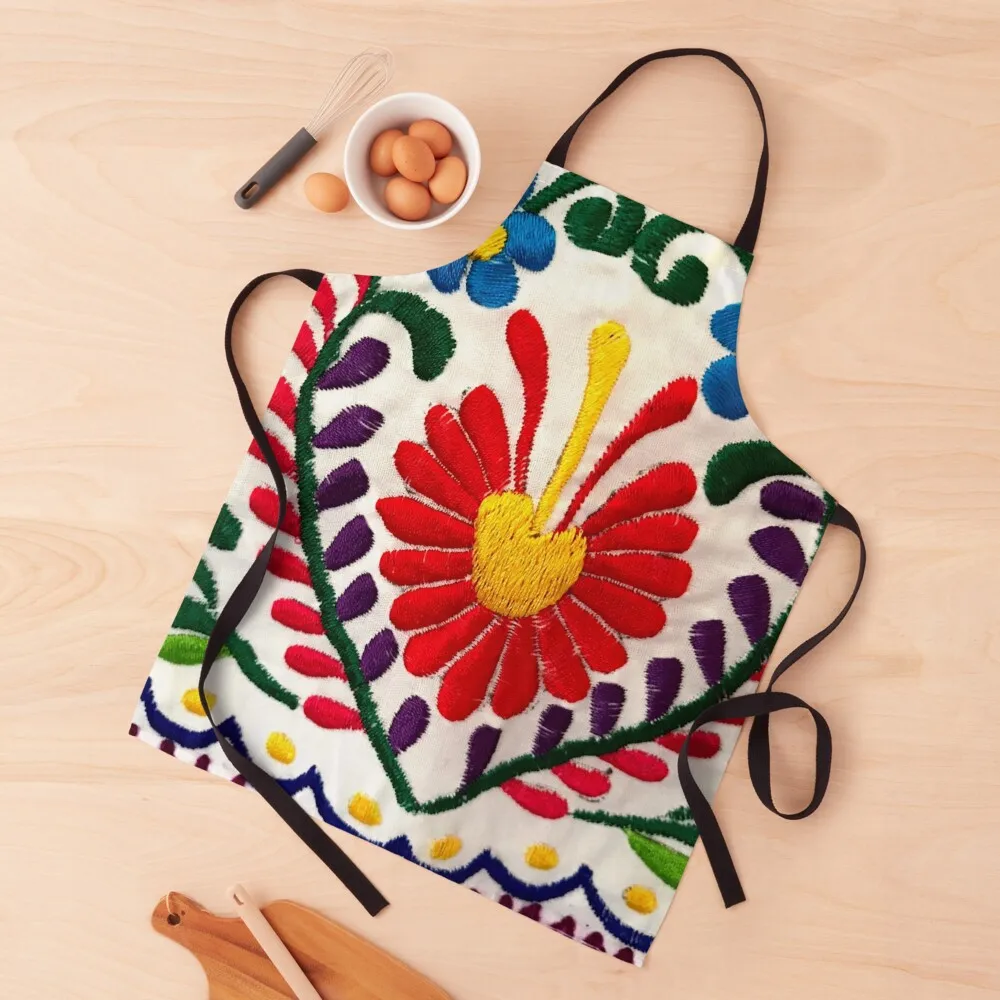 

Mexican Flowers Apron Kitchen Tools Kitchen Apron