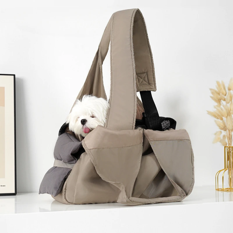 Pet Summer Breathable Handbag Multifunctional Dog Bag Cat Bag Teddy Bichon Portable One-shoulder Messenger