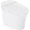 Tankless Smart Toilet Touchless Auto Flush 1.28-GPF Battery-Operated One-Piece HET Intelligent Toilet for Bathroom 2