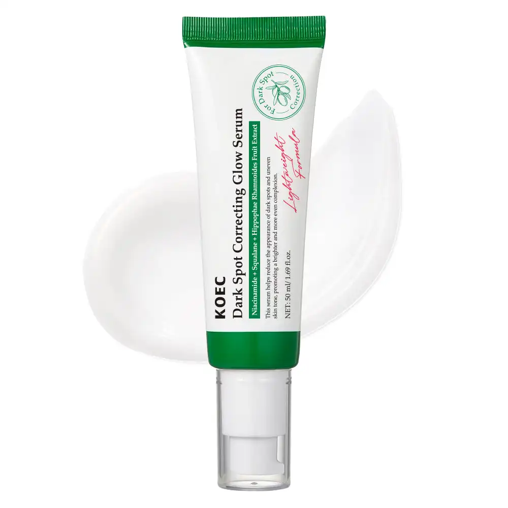 50ml Dark Spot Correcting Glow Serum Hydrating Soothing Brightening Even Skin Tone Improve Elasticity Niacinamide Squalane 6
