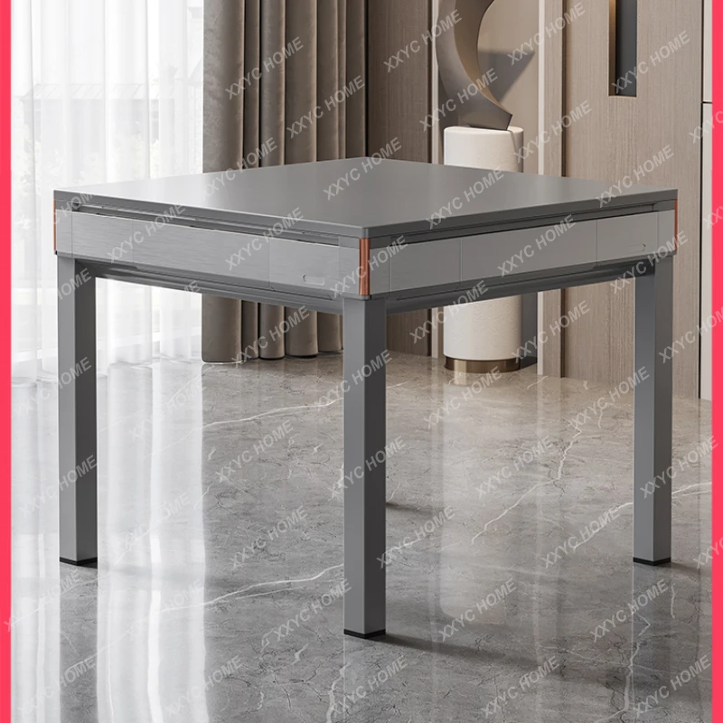 

Mahjong Machine Automatic Household Dining Table Dual-Purpose Roller Coaster Bass Electric Chess Mahjong Table