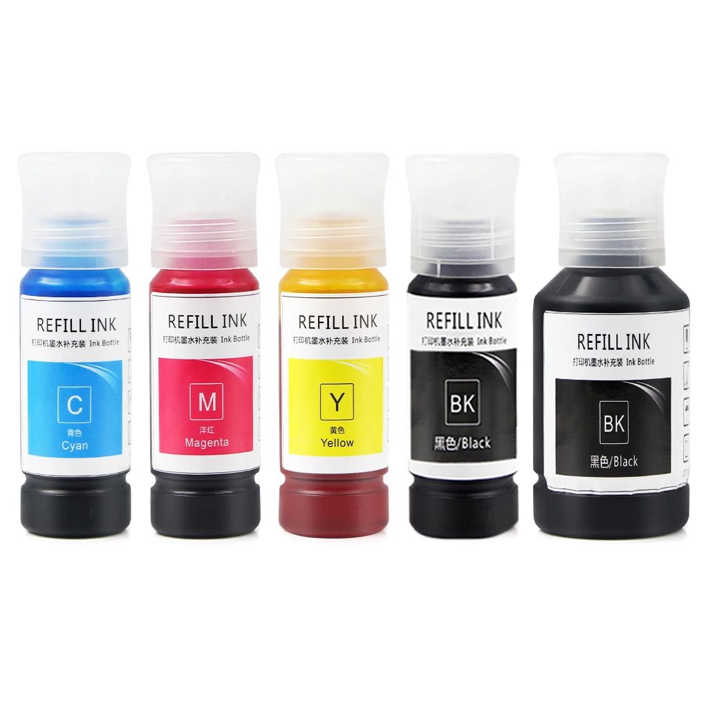 Recarga de Tinta Sublimação para Desktop Tinta de Sublimação Adequado para L3150 L3110 L3100 L3210 L3250 L1110 5190 Não Original - Imagem 2