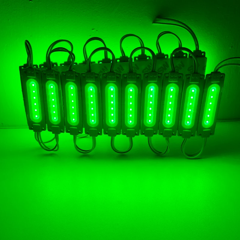 LED Modules 20-pack LED COB Module Light 12V Super Bright IP65 Waterproof for Advertisement Shop Signboard Letter Light-box Decor
