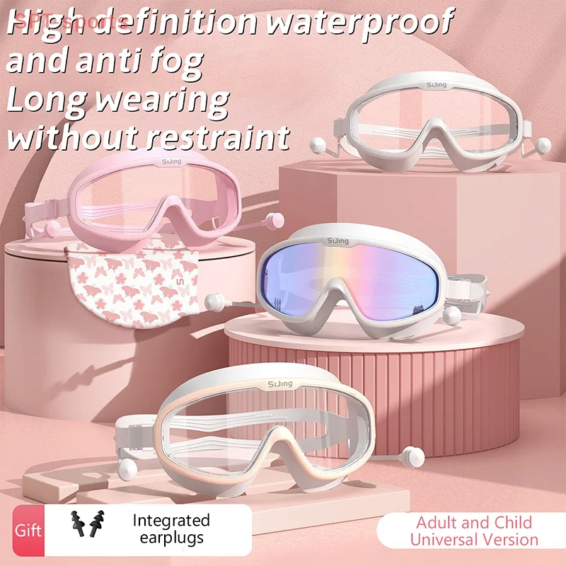 Swimming Goggles With Waterproof And Anti Fog High-definition Professional Diving Goggles For Adult boys And Girls Swimming Sport swimming goggles