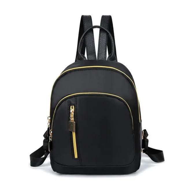 Women's Large Capacity Multizipper Backpack, Travel Shoulder Bag, Organize Your Belongings, Waterproof and Durable, Black 2