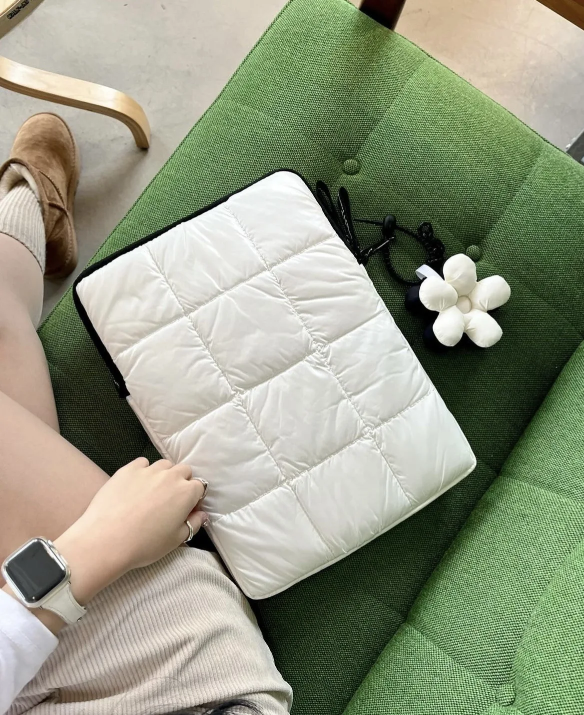 Laptop Cotton Bag 11-15 Inch Notebook Pouch for Shockproof Computer Briefcase for Travel Laptop Case Handbag Briefcase Bag
