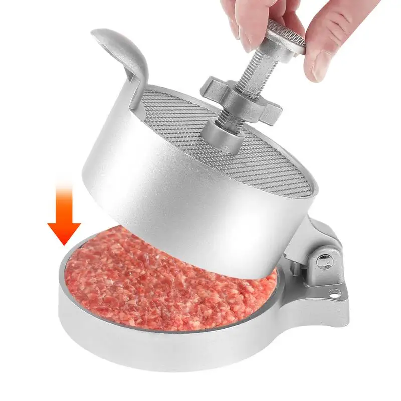 

Hamburger Press Patty Maker Hamburger Patty Mold Smasher Heavy-Duty Aluminum Hamburger Patty Presser Non-stick Meat Beef Mold