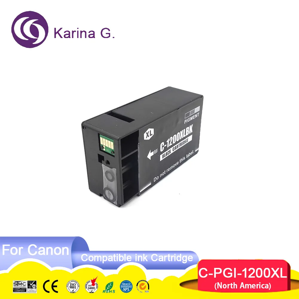 C-1200XL PGI-1200 PGI1200XL Premium Compatible Color Inkjet Ink Cartridge for M