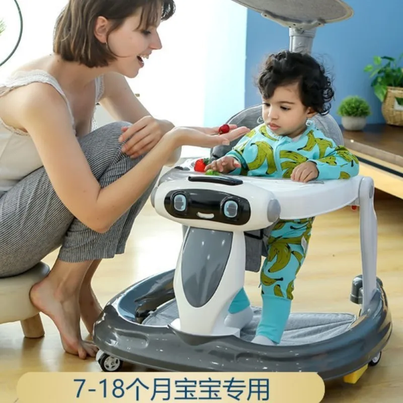 Walker Anti O-leg Baby Multi-function Anti-Slip Stroller 3