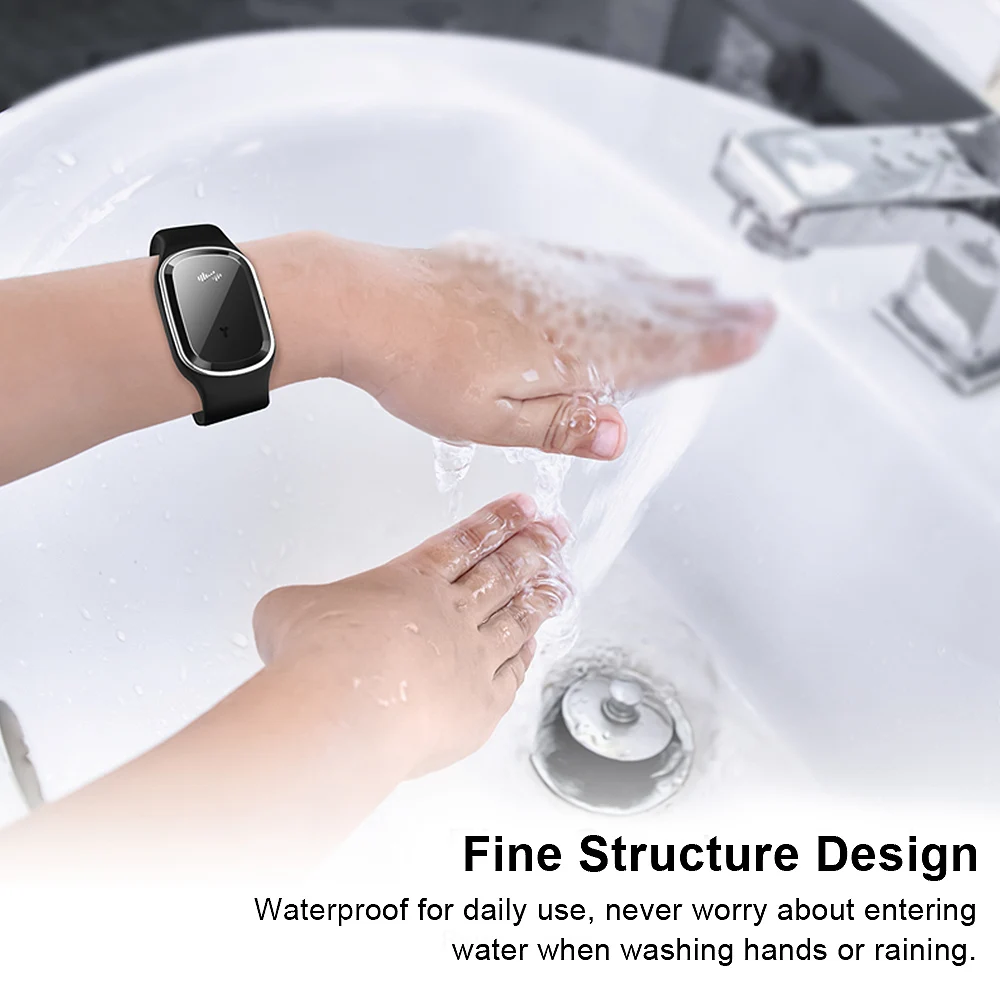 Ultrasonic Outdoor Mosquito Repeller Mosquito Repellent Bracelet  Bracelet Ultrasonic Anti-mosquitos Watch For Garden Can Charge