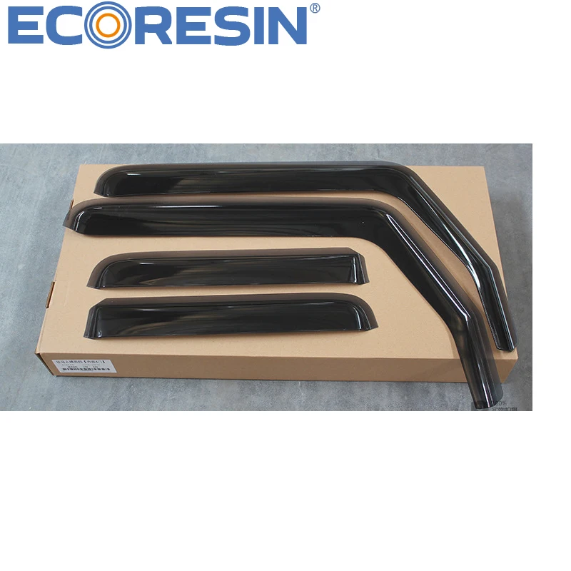 Side Window Visor Shades Rain Guard Deflector For Wrangler JK JL JT Herdsman Gladiator 2007-2 And 4 Doors Modify Part