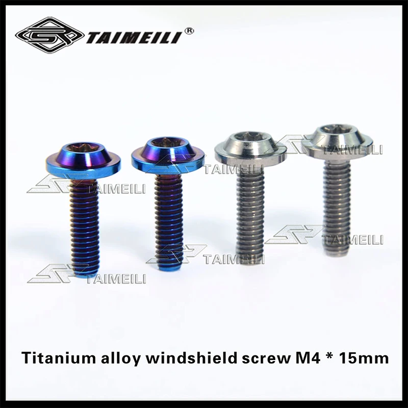 parafuso para brisa de liga titanio parafuso modificado m4 15 s1000rr 02