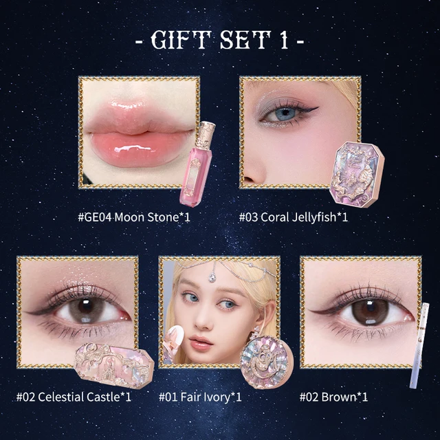 Flower Knows Moonlight Mermaid Series Makeup Gift Set