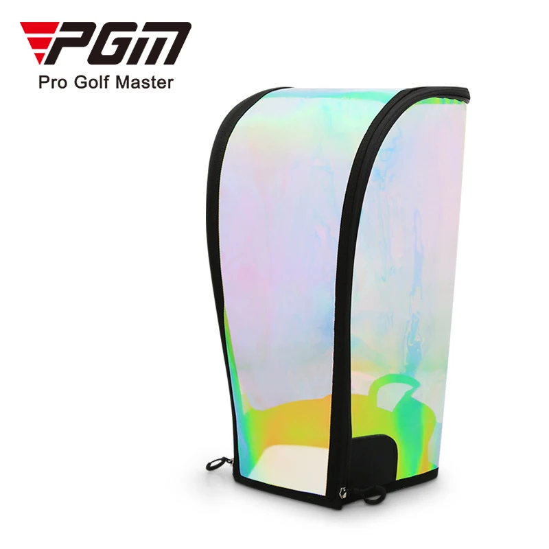 PGM Universal Golf Bag Cap Waterproof Dustproof Protect Hat Cover Adjustable Magic Stick Laser Colorful Transparent QB072