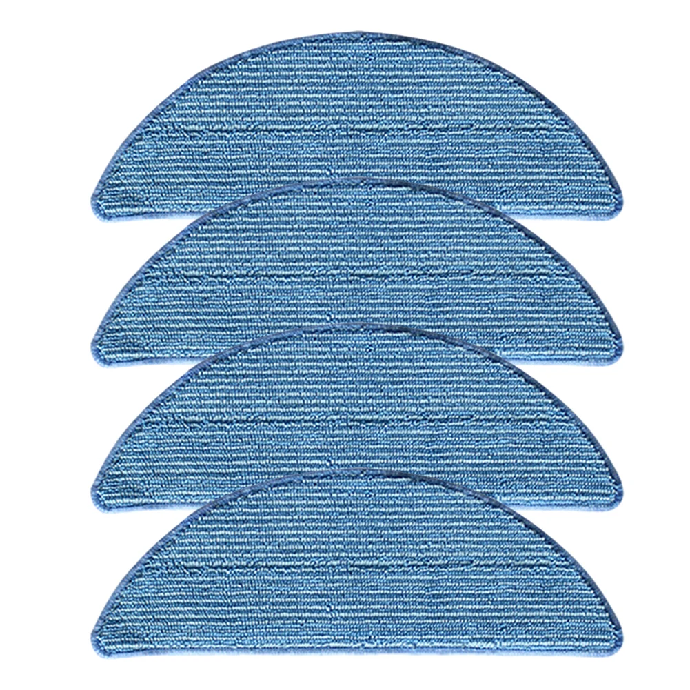 

4/10Pcs Cleaning Cloth Mop Pad Convenient For Tesvor S5 Max Robot Vacuum Cleaner Removable Replacment Spare Parts