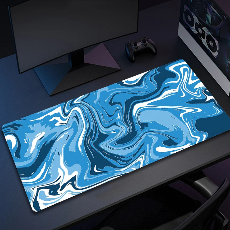 thumbnail image 1 of Alfombrilla grande para ratón de juegos XXL Strata Liquid, alfombrilla de escritorio de goma antideslizante, alfombrilla para ratón del juego, alfombrillas para teclado de ordenador, alfombrilla grand, 1 of 5