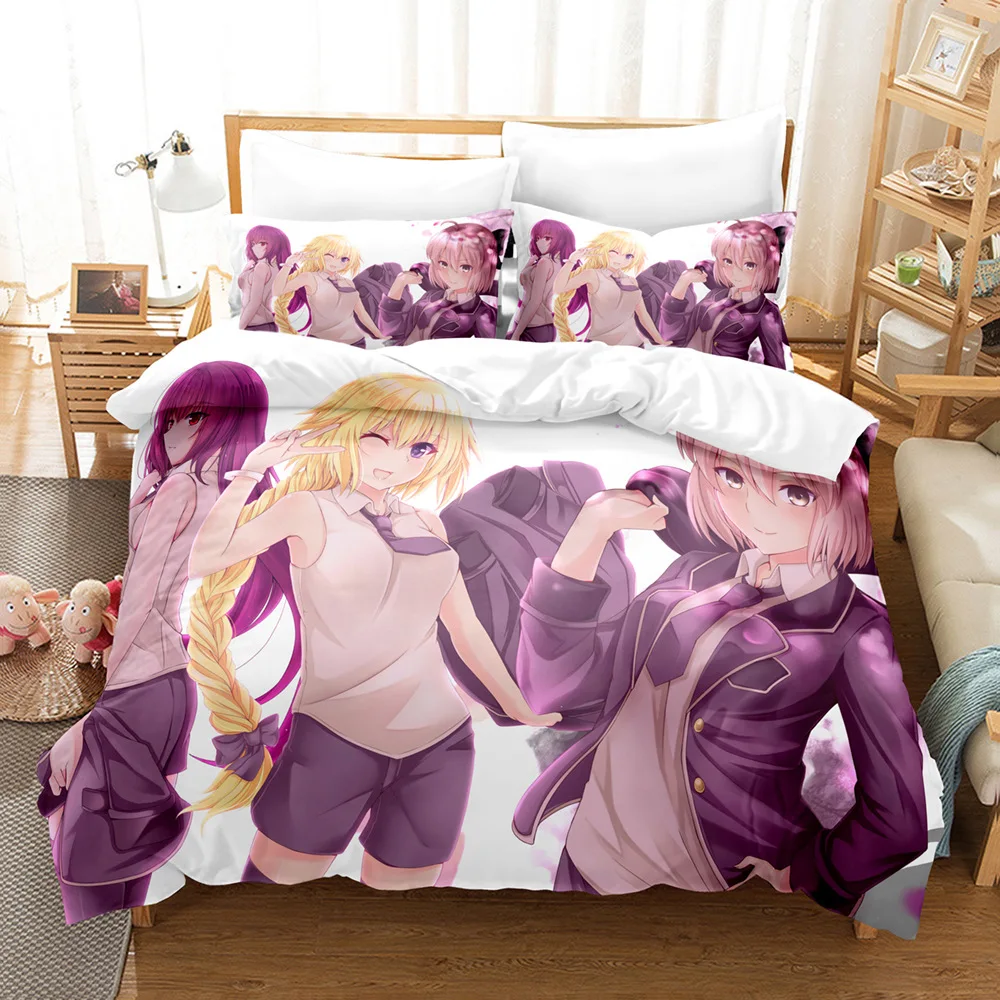

Комплект постельного белья Nekopara с 3D рисунком, пододеяльник для сексуальной девушки, комплект из двух предметов с рисунком, наволочка для односпальной кровати и двуспальной кровати, Лидер продаж, под заказ