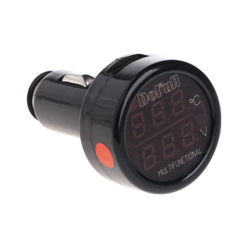 

LED Digital Display Voltmeter Car Motorcycle Gauge Panel Meter Meter Detector Tester Monitor Panels